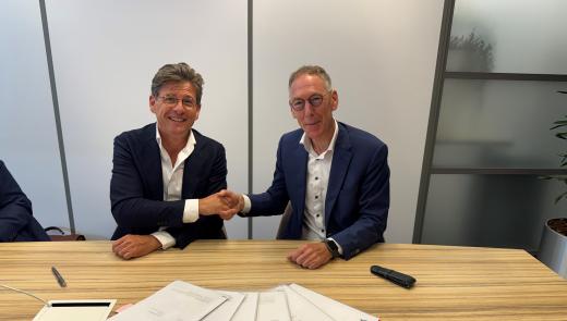 Ondertekening Koos