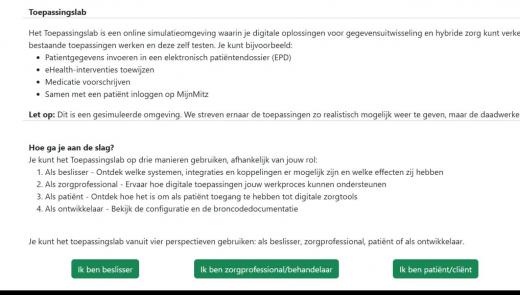 Screenshot toepassingslab.nl